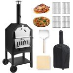 Dawmilon Outdoor Wood Fired Pizza Oven Set