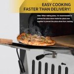 Dawmilon Outdoor Wood Fired Pizza Oven Set