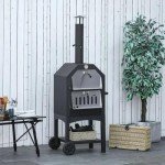 Dawmilon Outdoor Wood Fired Pizza Oven Set