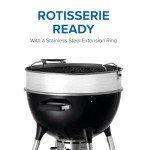 Napoleon PRO18 Charcoal Kettle Grill - Black