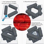 Natural Bamboo Charcoal for Smokeless BBQ Grilling