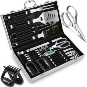 Deluxe 35-Piece BBQ Grilling Tools Set