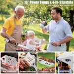 Deluxe 35-Piece BBQ Grilling Tools Set