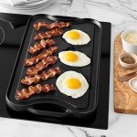 Amazon Basics Pre-Seasoned Cast Iron Grill/Griddle