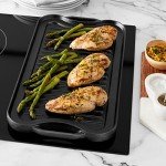 Amazon Basics Pre-Seasoned Cast Iron Grill/Griddle