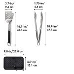 OXO Good Grips 3-Piece BBQ Tool Set