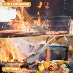 5-Piece BBQ Grill Utensils Set with Bag