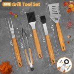 5-Piece BBQ Grill Utensils Set with Bag