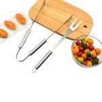 20-Piece Stainless Steel BBQ Grill Tool Set