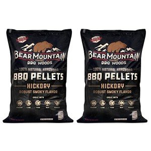 Bear Mountain Hickory BBQ Smoker Pellets 40 lbs