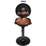 Techwood 1600W Electric BBQ Grill for Indoor/Outdoor