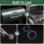 DAMNISS HWPG-550B Electric Pellet Smoker Grill
