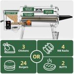 DAMNISS HWPG-550B Electric Pellet Smoker Grill