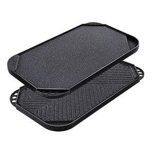 SENSARTE Nonstick Reversible Grill & Griddle Pan