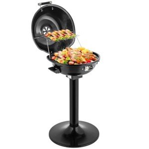ROVSUN 1600W Vertical Electric Grill - Black