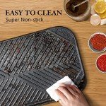 SENSARTE Nonstick Reversible Grill & Griddle Pan