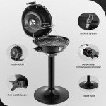 ROVSUN 1600W Vertical Electric Grill - Black