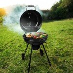 Grill Boss 22" Black Charcoal Kettle Grill