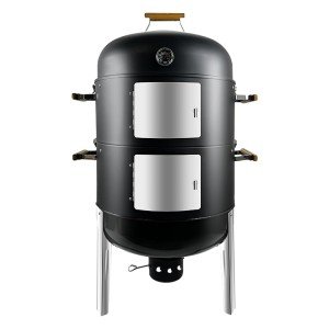 Joyagrill 20.5" 3-in-1 BBQ Smoker Grill