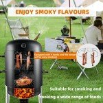 Joyagrill 20.5" 3-in-1 BBQ Smoker Grill