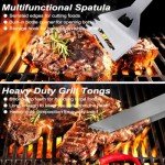 Poligo 29-Piece Stainless Steel BBQ Tools Set