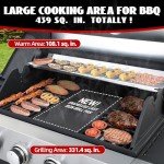 4-Burner Propane Gas Grill with Side Burner