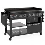 Royal Gourmet 6-Burner Propane Gas Griddle