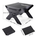 Portable Folding Charcoal Grill for Outdoor Cooking