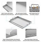 Skyflame Stainless Steel Griddle Plate for Grill