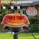 Outvita 1600W Portable Electric Grill for BBQs