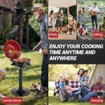 Outvita 1600W Portable Electric Grill for BBQs