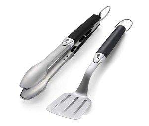 Weber Portable Stainless Steel BBQ Tool Set