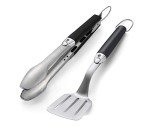 Weber Portable Stainless Steel BBQ Tool Set