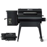 KingChii Portable Electric Pellet Grill & Smoker