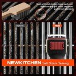 Bristle-Free BBQ Grill Brush with Scraper