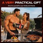 Bristle-Free BBQ Grill Brush with Scraper