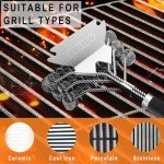 Poligo Bristle-Free BBQ Grill Cleaning Brush & Scraper