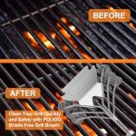 Poligo Bristle-Free BBQ Grill Cleaning Brush & Scraper