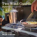 Versatile 22,000 BTU Camping Stove with Adjustable Burners