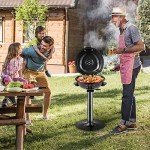 HappyGrill 1600W Portable Electric BBQ Grill