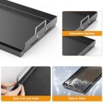 Barbqtime Nonstick Griddle for Gas Grills, 17"x13
