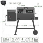 DAPG-03 Electric Wood Pellet Smoker Grill