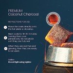 Sunlight Premium Coconut Charcoal Flats - 60 Cubes
