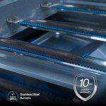 High-Quality 5-Burner Propane Grill with Island Head