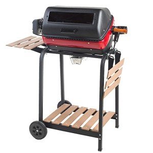 Americana Electric Grill with Rotisserie and Shelf