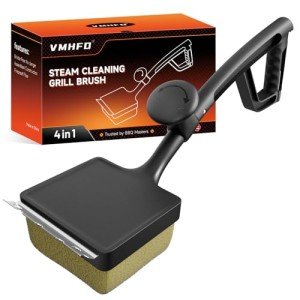 Bristle-Free Pro Grill Brush for Quick Cleaning