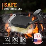 Bristle-Free Pro Grill Brush for Quick Cleaning
