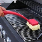 Bristle-Free Grill Brush with Stainless Steel Scraper