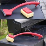 Bristle-Free Grill Brush with Stainless Steel Scraper
