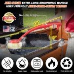 Bristle-Free Grill Brush with Stainless Steel Scraper